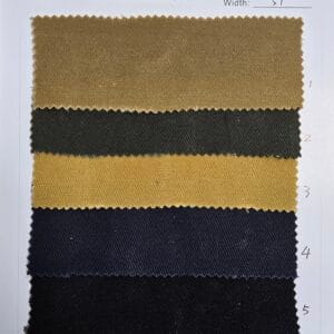 heavy bee waxed canvas in 2*3 twill weaving