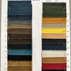 8oz imported waxed canvas