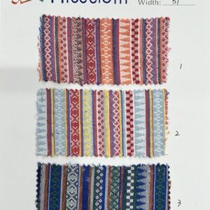 Yarn Dyed Fabric ethnic DIY material