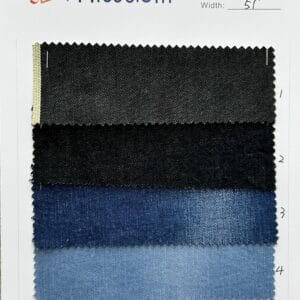 in stock , no MOQ stretch denim fabric