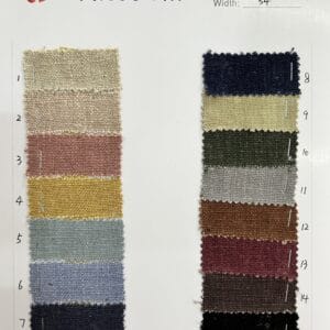 linen dyed and washed super soft material