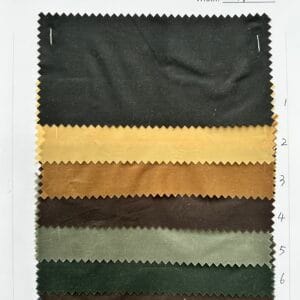 Exquisite Waxed Apparel Fabric • Silky, Durable, Premium